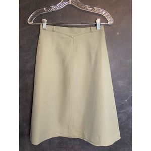 Vintage Levi Strauss & Co. Olive Green MIDI Skirt